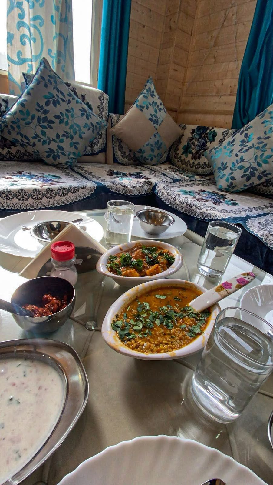 Delicious local food served at Alpine Crest Homestay