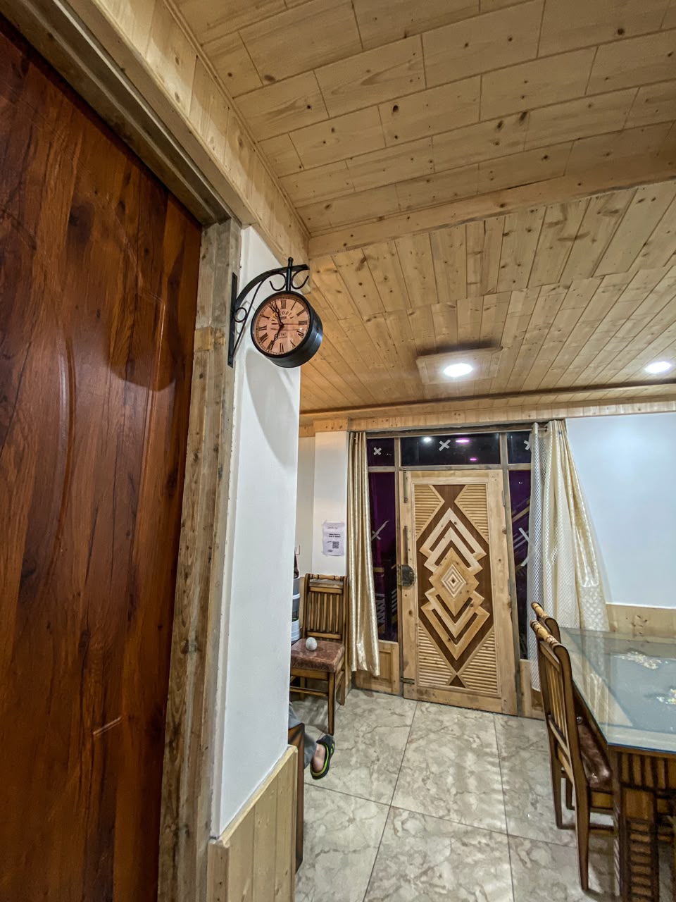 Lobby area at Alpine Crest Homestay